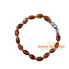 Bransoletka terapeutyczna dla Mamy kolor Koniak