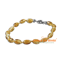 Bransoletka terapeutyczna dla Mamy kolor Cytryna