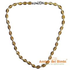 Naszyjnik terapeutyczny dla Mamy kolor Cytryna